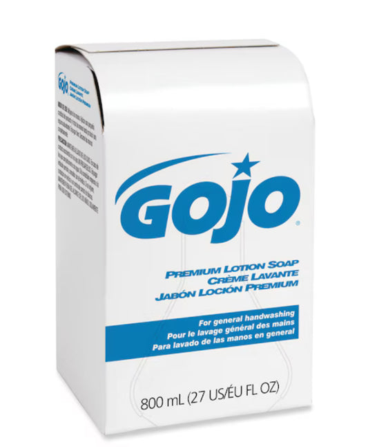 Premium Lotion Soap, Waterfall, 800 mL Bag-in-Box Refill, 12PK