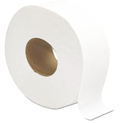 DAIKIM Jumbo Toilet Paper - 2 Ply, 800', 12 Rolls/Box