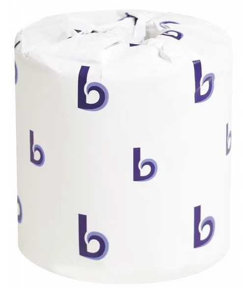BOARDWALK Toilet Paper - 2 Ply, 500 Sheets/Roll, 96 Rolls/Box