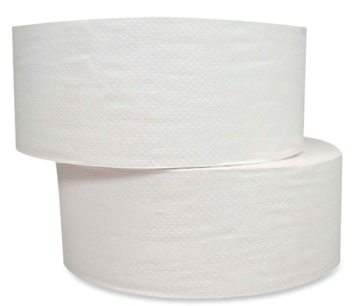 GEN Jumbo Toilet Paper, Continuous Roll - 2 Ply, 3 1/4" x 800', 9: Roll Diameter, 12 Rolls/Box