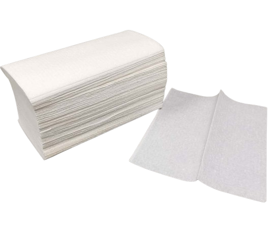 DAIKIM V-Fold Paper Towels - 2 Ply, 250 Sheets/Pack, 20 Packs/Box