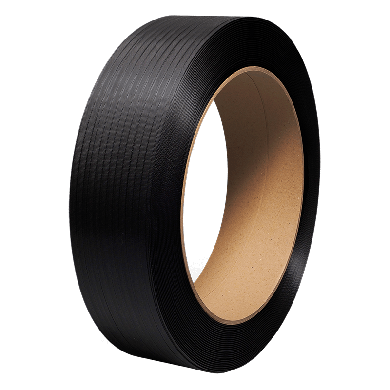 Poly Strap - 5/8" x 0.03" x 7200', Black