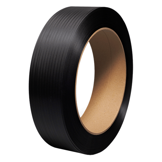 Poly Strap - 5/8" x 0.03" x 7200', Black