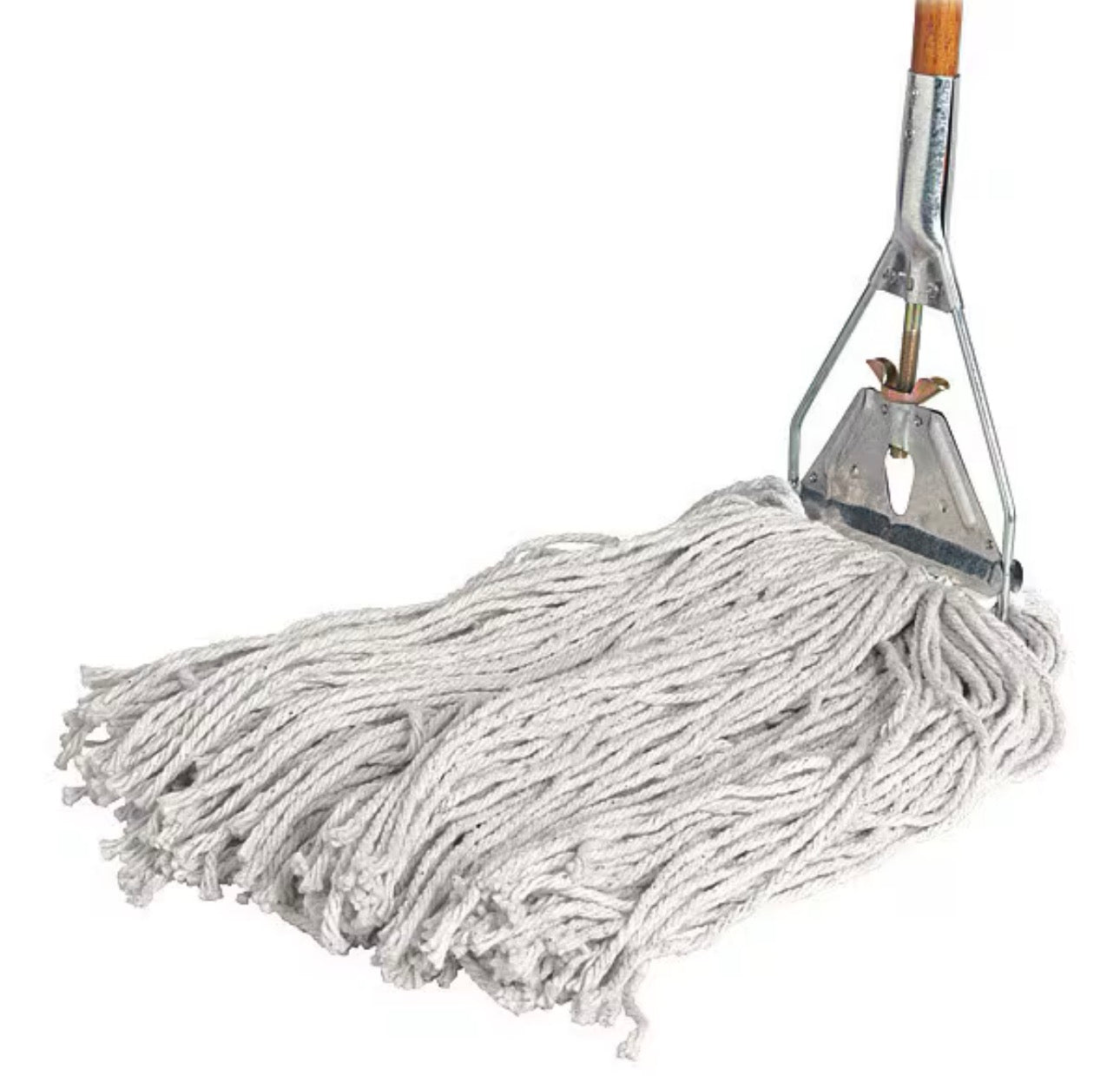 GENUINE JOE Wood Handle Complete Wet Mop, Wood Handle
