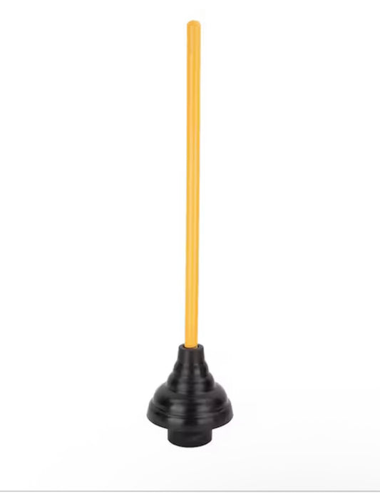 Toilet Plunger 20 in. L X 5.8 in. D